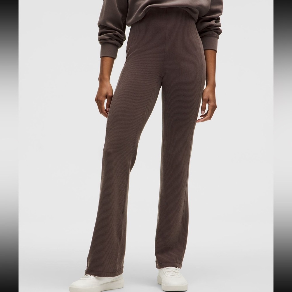 Lululemon Ribbed Softstreme Flared Pant